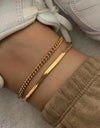 18K Gold-Plated Ankle Bracelet