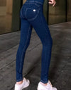 Zip High Waist Skinny Pants