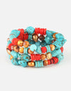 Layered Turquoise Bracelet