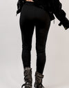 Grommet Lace Up Leggings