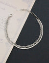 Double-Layered Stainless Steel Bracelet