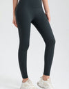 Wide Waistband Slim Fit Active Leggings