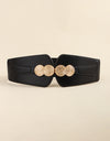 Alloy Buckle Elastic Belt