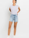 Vervet by Flying Monkey High Rise Denim Shorts