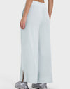 Slit Wide Leg Active Pants