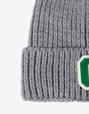 Letter C Patch Cuffed Beanie