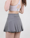 High Waist Pleated Active Skirt