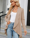 Open Front Long Sleeve Cardigan