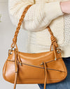 SHOMICO Braided Strap Shoulder Bag