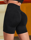 Wide Waistband Sports Shorts