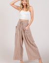 SAGE + FIG Cotton Gauze Wash Stripe Pants