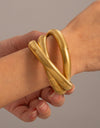 Triple Intertwined Snake Stretch Bracelet