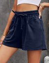 Full Size Drawstring Shorts with Pockets