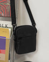 Wide Strap Polyester Crossbody Bag