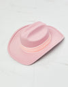 Fame Western Cutie Cowboy Hat in Pink