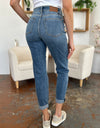 Judy Blue Full Size Cuffed Hem Slim Jeans