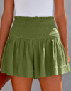 Smocked Waistband Shorts