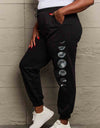 Simply Love Full Size Lunar Phase Graphic Sweatpants