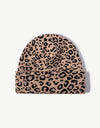 Leopard Pattern Cuffed Beanie