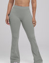 Ruched High Waist Bootcut Active Pants