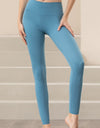 Wide Waistband Slim Fit Long Sports Leggings