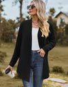 Open Front Long Sleeve Cardigan