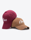 NICE Adjustable Cotton Baseball Cap