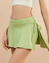 High Waist Active Skort with Pockets