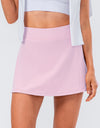 High Waist Pleated Active Skirt