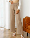 High Waist Straight Pants