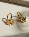 18K Gold-Plated Bow Earrings