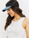 Fame Make It Sparkle Visor Hat