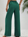 Wide Leg Drawstring Pants