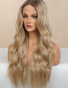 13*2" Lace Front Wigs Synthetic Long Wave 26'' 150% Density