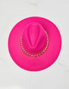 Fame Keep Your Promise Fedora Hat in Pink