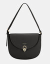 David Jones Metal Buckle Shoulder Bag