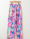 Printed Wide Leg Pants