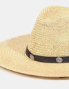 Fame Belt Strap Straw Hat