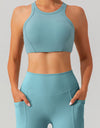 Round Neck Racerback Active Tank