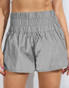 Breathable Smocked Sports Shorts