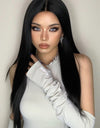 13*2" Long Lace Front Straight Synthetic Wigs 26" Long 150% Density