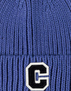 Letter C Patch Cuffed Beanie