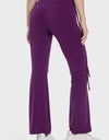 Tied Mid-Rise Waist Active Pants