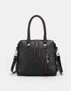 4-Piece PU Leather Bag Set