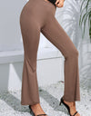 High Waist Long Flare Pants