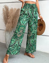 Printed Wide Leg Pants