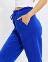 Zenana Full Size Can't Stop Me Paperbag Waist Joggers