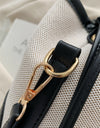 Straw Braided Adjustable Strap Crossbody Bag