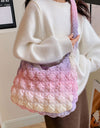 Gradient Quilted Nylon Bag