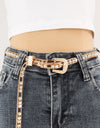 Rhinestone Metal Belt